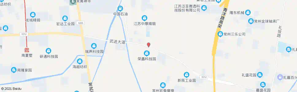 常州新辰村西_公交站地图_常州公交_妙搜公交查询2025