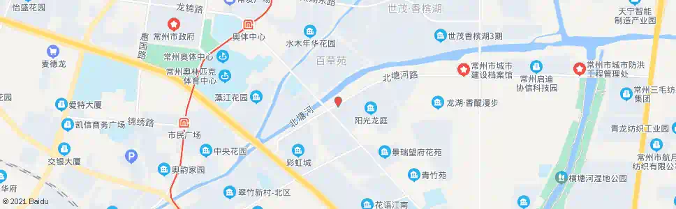 常州北塘河路龙锦路_公交站地图_常州公交_妙搜公交查询2025