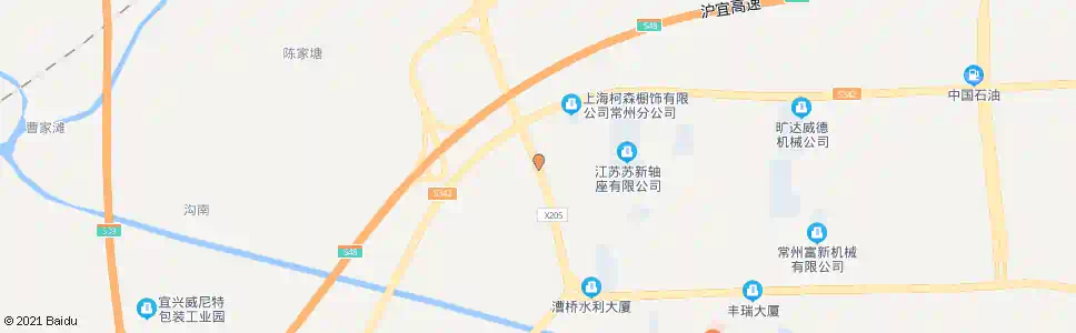 常州漕桥工业园_公交站地图_常州公交_妙搜公交查询2025