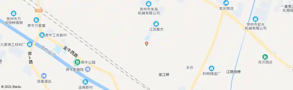 常州奔牛五兴村委_公交站地图_常州公交_妙搜公交查询2025