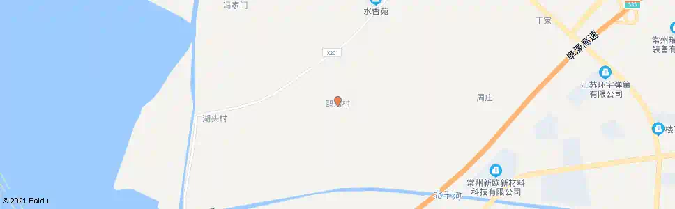 常州鸥渚村_公交站地图_常州公交_妙搜公交查询2025