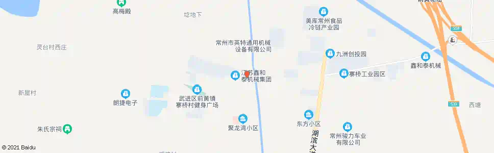 常州北寨桥_公交站地图_常州公交_妙搜公交查询2025