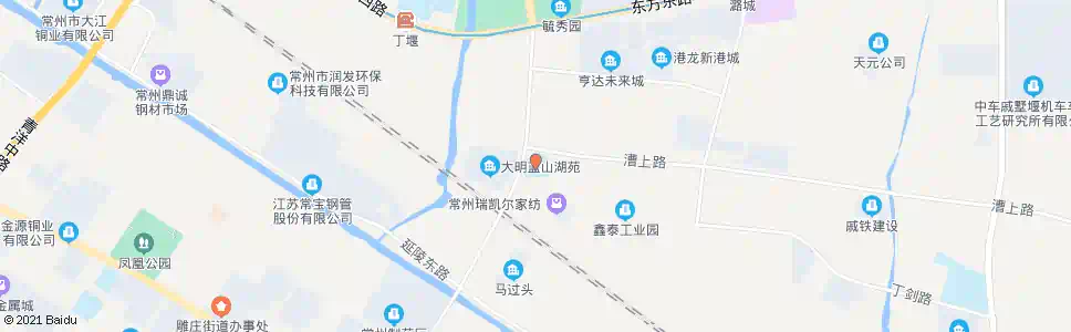 常州丁堰小学_公交站地图_常州公交_妙搜公交查询2025