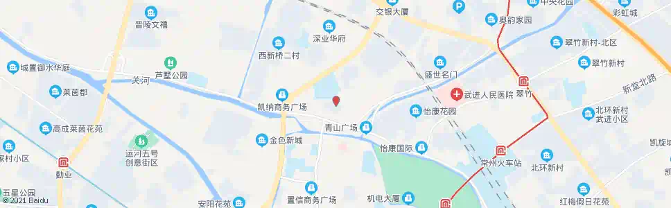 常州通济桥南(斗巷)_公交站地图_常州公交_妙搜公交查询2025
