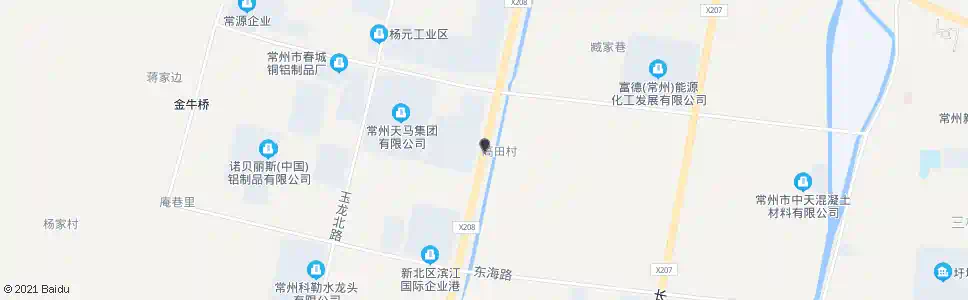 常州高田村(春江镇)_公交站地图_常州公交_妙搜公交查询2025