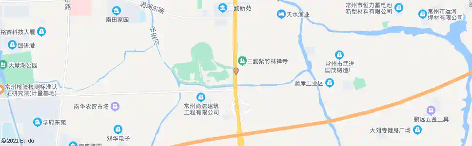 常州青洋路甘棠路_公交站地图_常州公交_妙搜公交查询2025