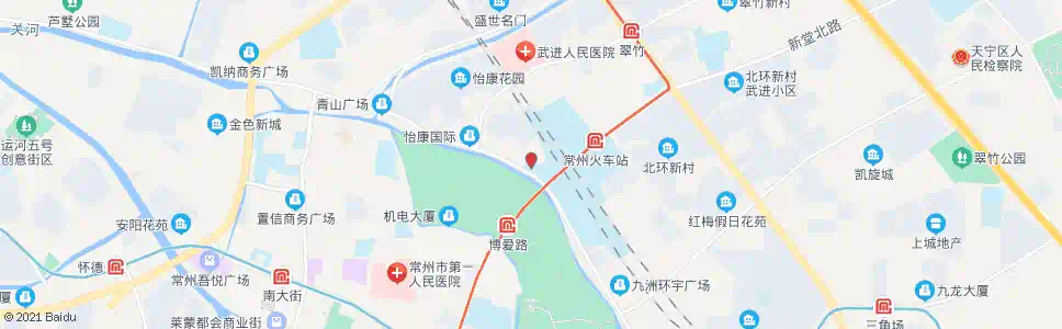 常州戚区公交中心站_公交站地图_常州公交_妙搜公交查询2025