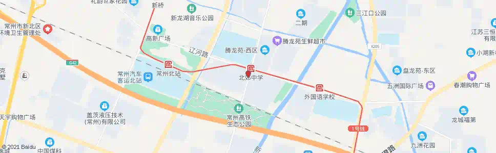 常州凤凰名城南门_公交站地图_常州公交_妙搜公交查询2025