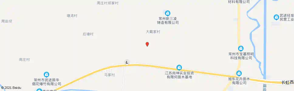常州小戴家村_公交站地图_常州公交_妙搜公交查询2025