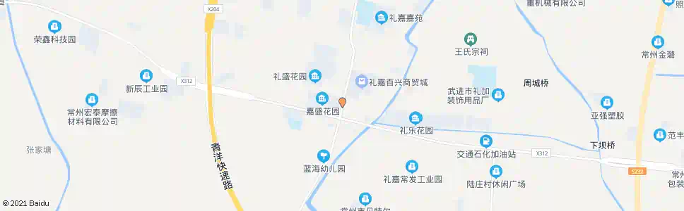 常州武进大道礼政路_公交站地图_常州公交_妙搜公交查询2025