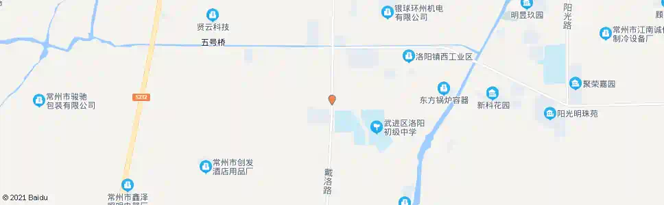 常州洛阳中心小学(北)_公交站地图_常州公交_妙搜公交查询2025