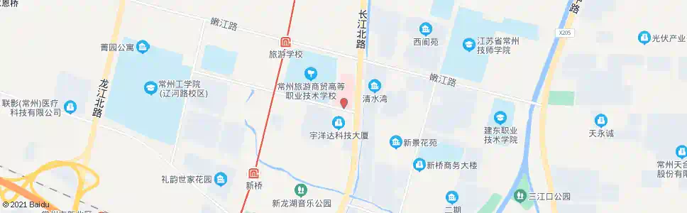 常州第四医院南门_公交站地图_常州公交_妙搜公交查询2025