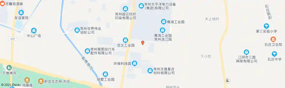 常州环保一路创业大道_公交站地图_常州公交_妙搜公交查询2025