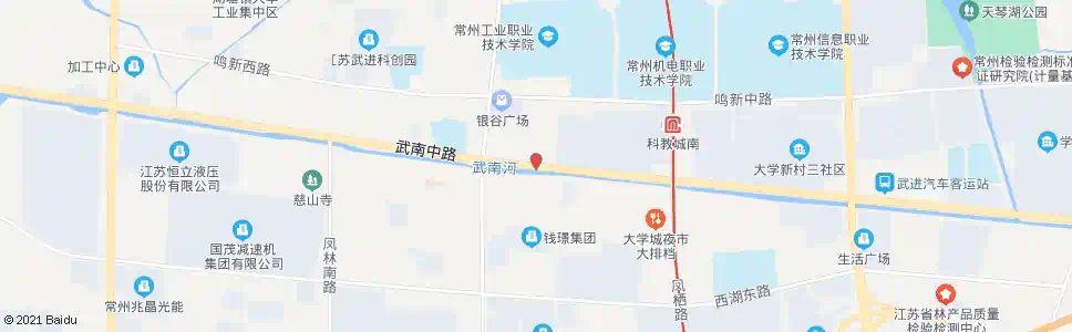 常州建政桥_公交站地图_常州公交_妙搜公交查询2025