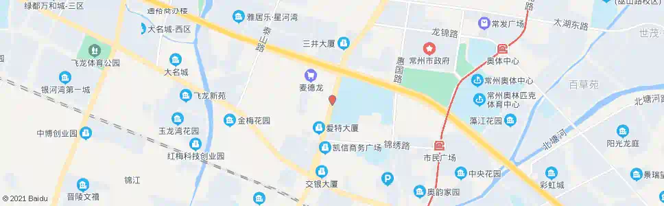 常州民航服务中心(常工院)_公交站地图_常州公交_妙搜公交查询2025