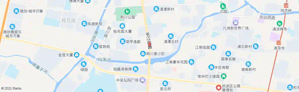 常州长江路紫荆路_公交站地图_常州公交_妙搜公交查询2025