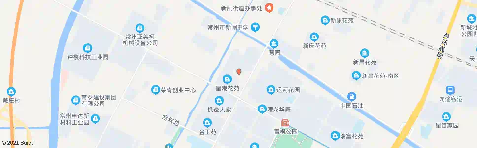 常州星港农贸市场_公交站地图_常州公交_妙搜公交查询2025