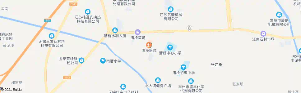 常州漕桥医院_公交站地图_常州公交_妙搜公交查询2025