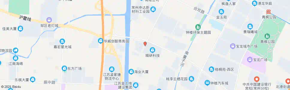 常州棕榈路(桂花路)_公交站地图_常州公交_妙搜公交查询2025