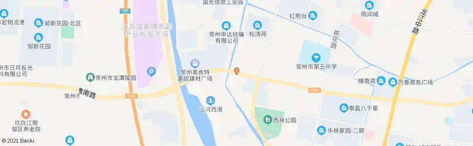 常州东岱_公交站地图_常州公交_妙搜公交查询2025