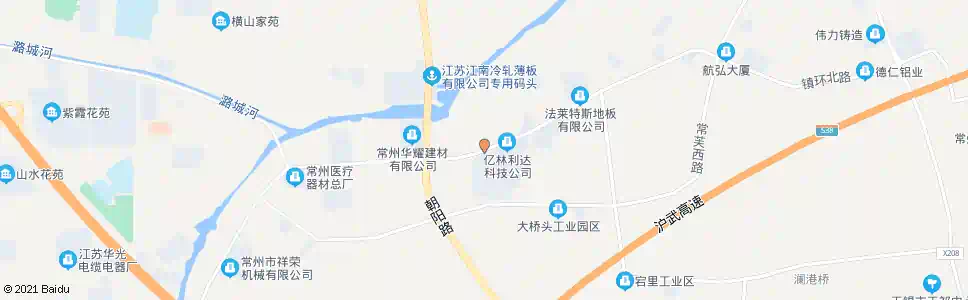 常州戴家坝_公交站地图_常州公交_妙搜公交查询2025