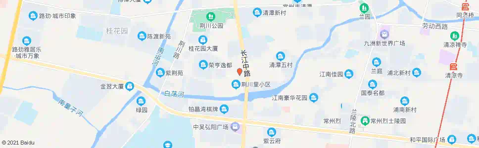 常州荆川里小区_公交站地图_常州公交_妙搜公交查询2025