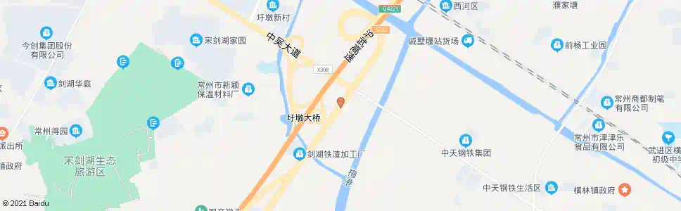 常州芳庄村_公交站地图_常州公交_妙搜公交查询2025