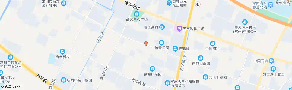 常州汉江路奥园路_公交站地图_常州公交_妙搜公交查询2025