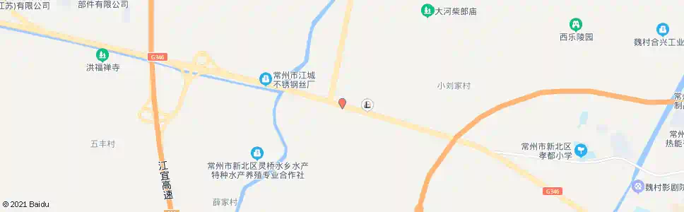 常州狄北桥_公交站地图_常州公交_妙搜公交查询2025