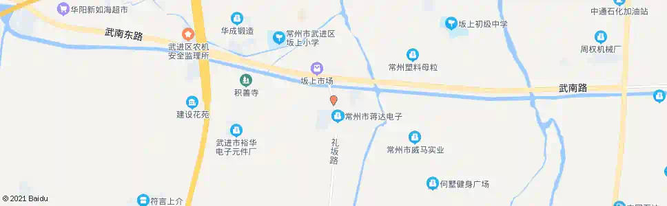 常州胥家塘_公交站地图_常州公交_妙搜公交查询2025