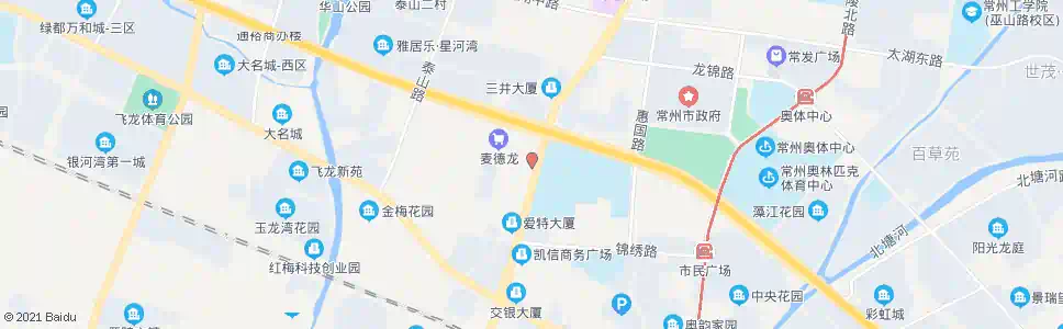常州民航服务中心_公交站地图_常州公交_妙搜公交查询2025