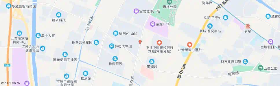 常州梧桐苑_公交站地图_常州公交_妙搜公交查询2025