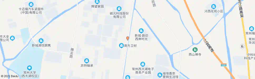 常州西太湖大道果香路_公交站地图_常州公交_妙搜公交查询2025