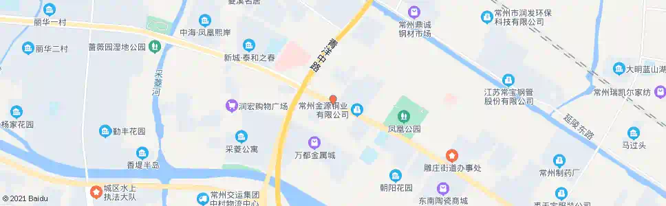 常州中吴大道友谊路_公交站地图_常州公交_妙搜公交查询2025