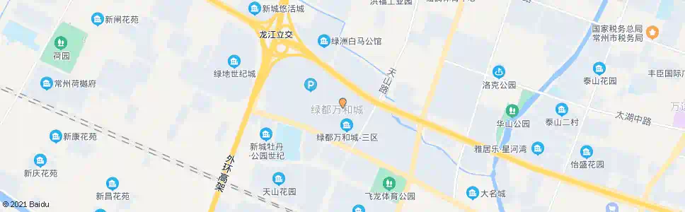 常州绿都万和城五区_公交站地图_常州公交_妙搜公交查询2025