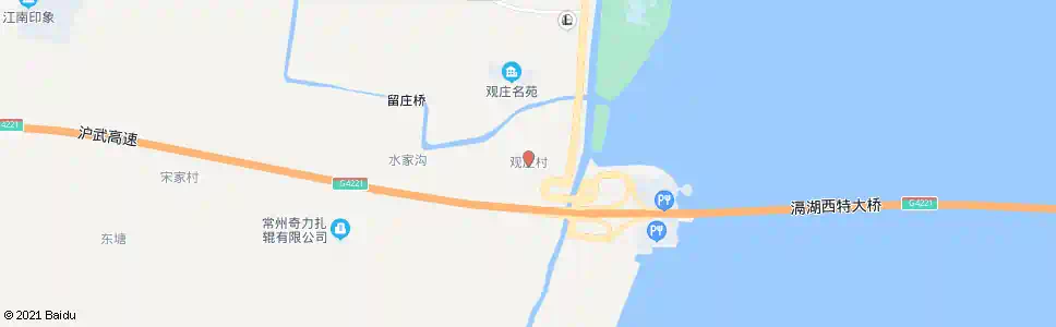常州观庄_公交站地图_常州公交_妙搜公交查询2025