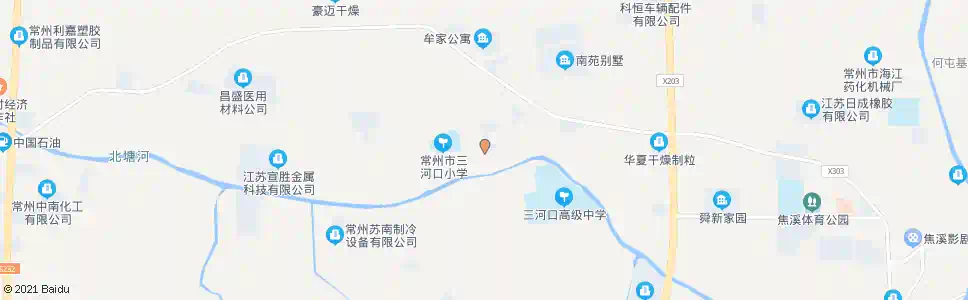 常州三河口人民桥_公交站地图_常州公交_妙搜公交查询2025