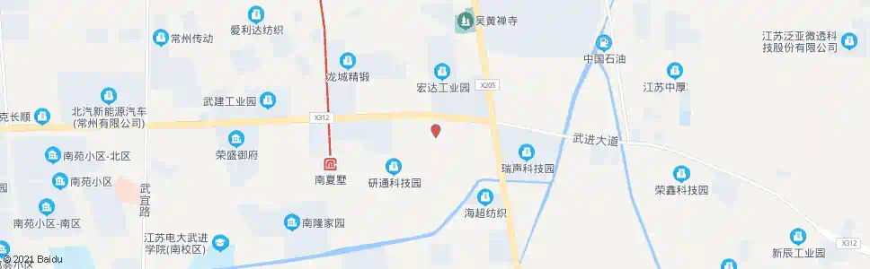 常州武进大道凤翔路_公交站地图_常州公交_妙搜公交查询2025