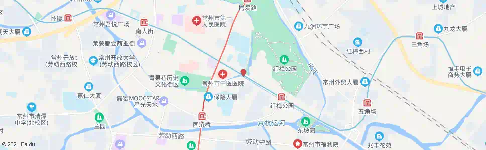 常州天宁寺_公交站地图_常州公交_妙搜公交查询2025