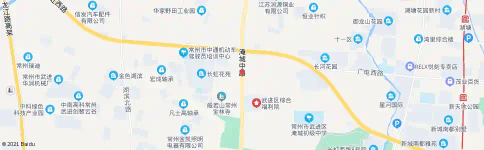 常州张家坝桥_公交站地图_常州公交_妙搜公交查询2025