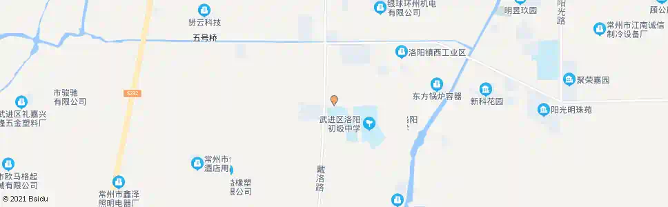 常州洛阳小学_公交站地图_常州公交_妙搜公交查询2025