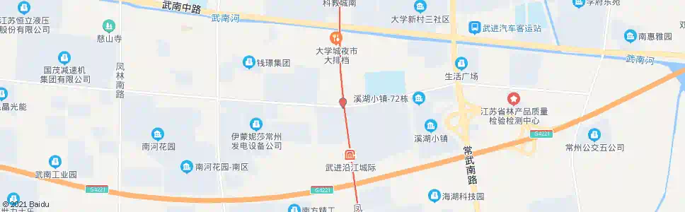常州西湖路凤栖路_公交站地图_常州公交_妙搜公交查询2025