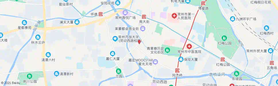 常州吊桥路广化街_公交站地图_常州公交_妙搜公交查询2025
