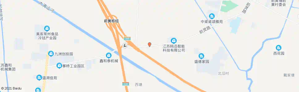 常州丁舍_公交站地图_常州公交_妙搜公交查询2025