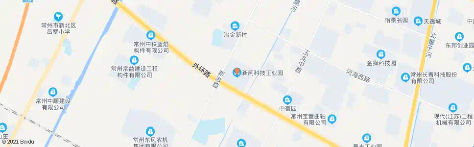 常州新闸科技工业园_公交站地图_常州公交_妙搜公交查询2025