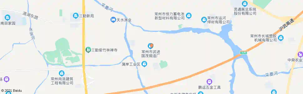 常州蒲岸_公交站地图_常州公交_妙搜公交查询2025