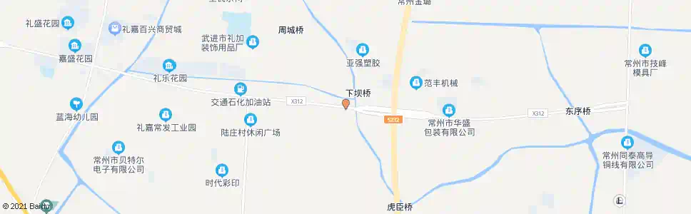 常州下坝桥_公交站地图_常州公交_妙搜公交查询2025