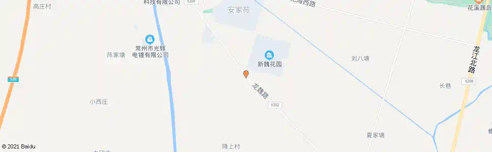 常州新魏花园南_公交站地图_常州公交_妙搜公交查询2025