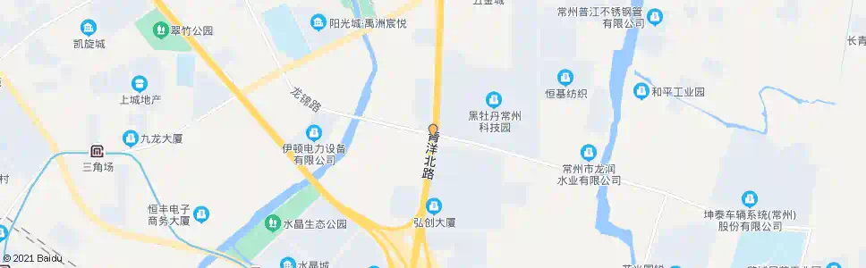常州龙锦路青洋路_公交站地图_常州公交_妙搜公交查询2025