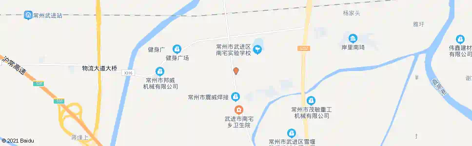 常州南宅西_公交站地图_常州公交_妙搜公交查询2025